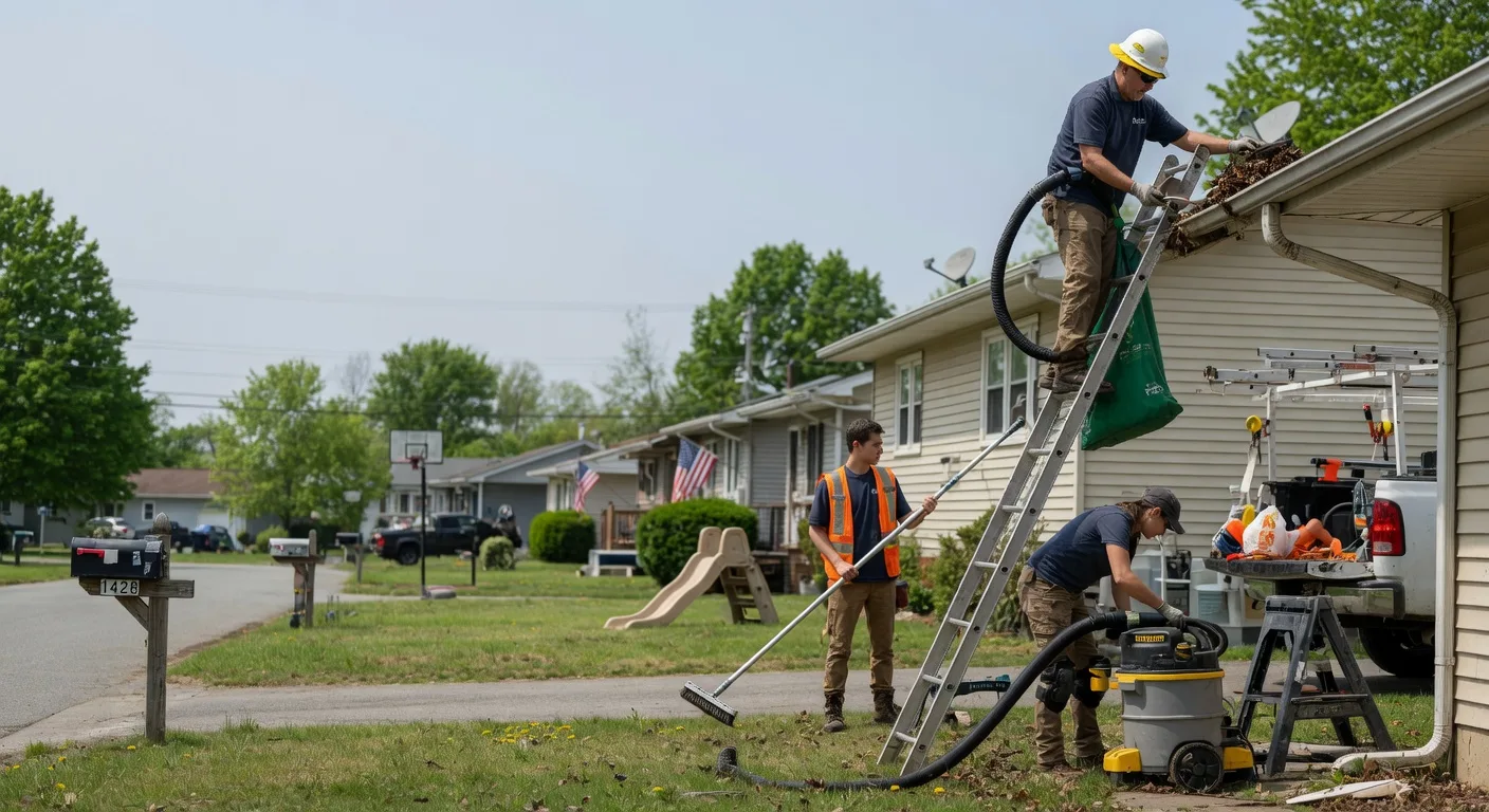 Gutter Installation in Farmersburg, IN near me